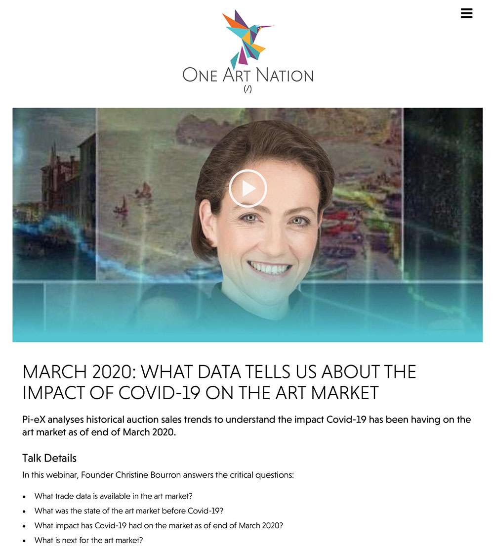 Pi-eX CEO's Talk about the Impact of Covid 19 on the auction business as of end of March 2020